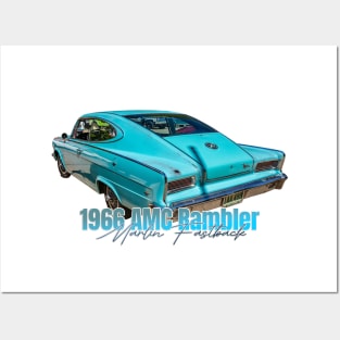 1966 AMC Rambler Marlin Fastback Posters and Art